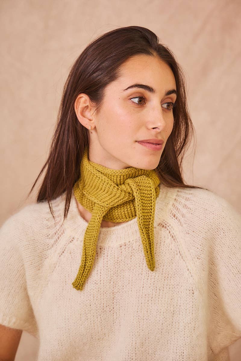 Kleiner Sophie-Schal mit Merino- und Kaschmirwolle