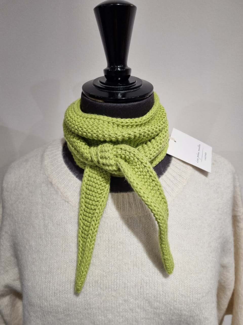 Kleiner Sophie-Schal mit Merino- und Kaschmirwolle