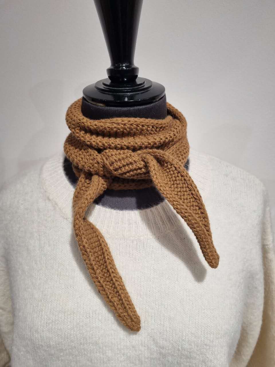 Kleiner Sophie-Schal mit Merino- und Kaschmirwolle