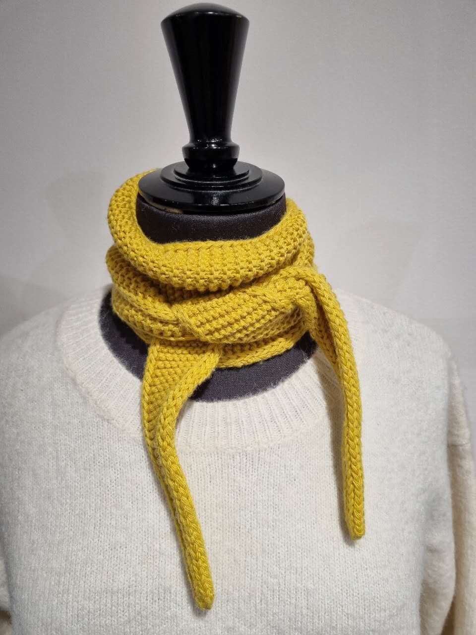Kleiner Sophie-Schal mit Merino- und Kaschmirwolle