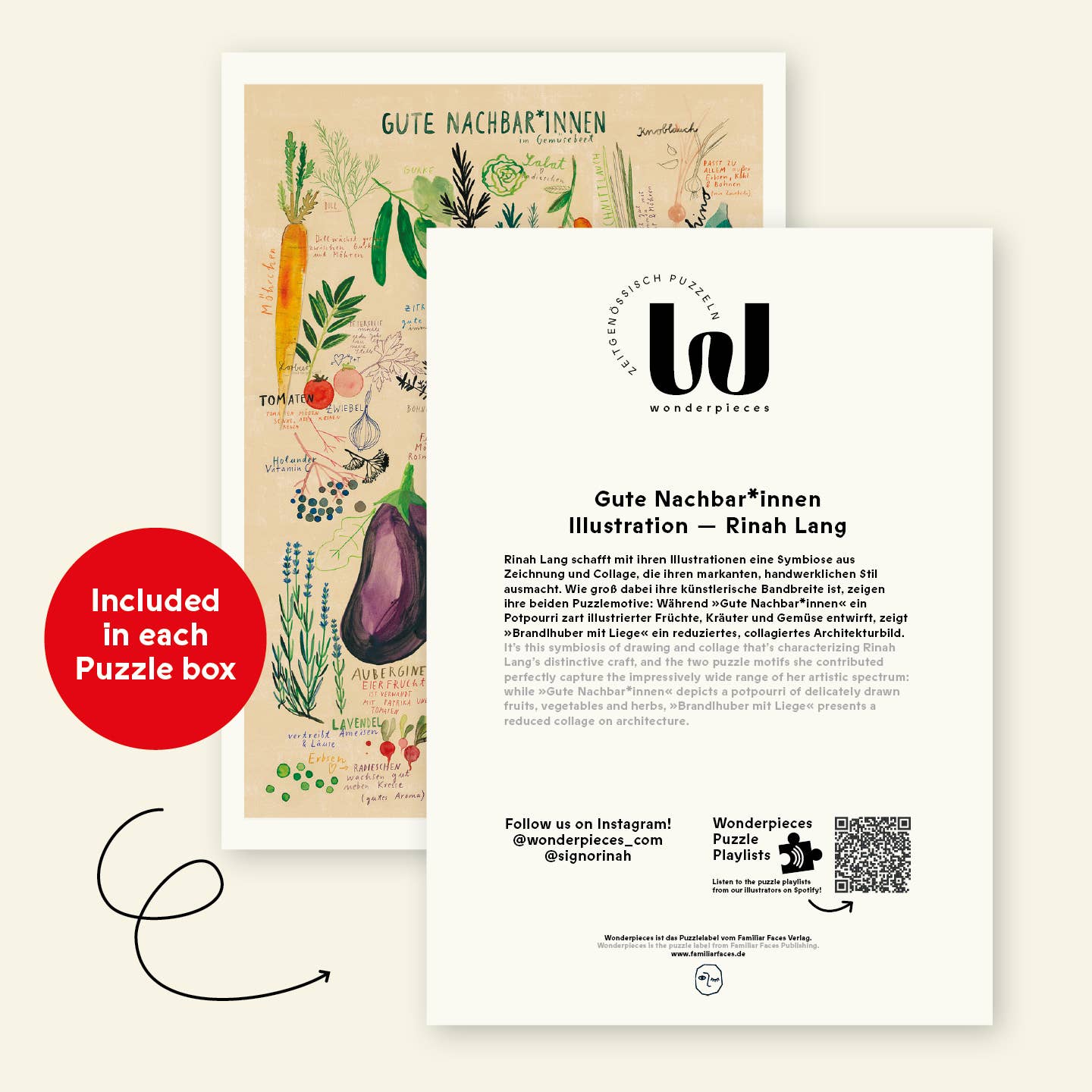 »Gute Nachbar*innen« Puzzle | Wonderpieces