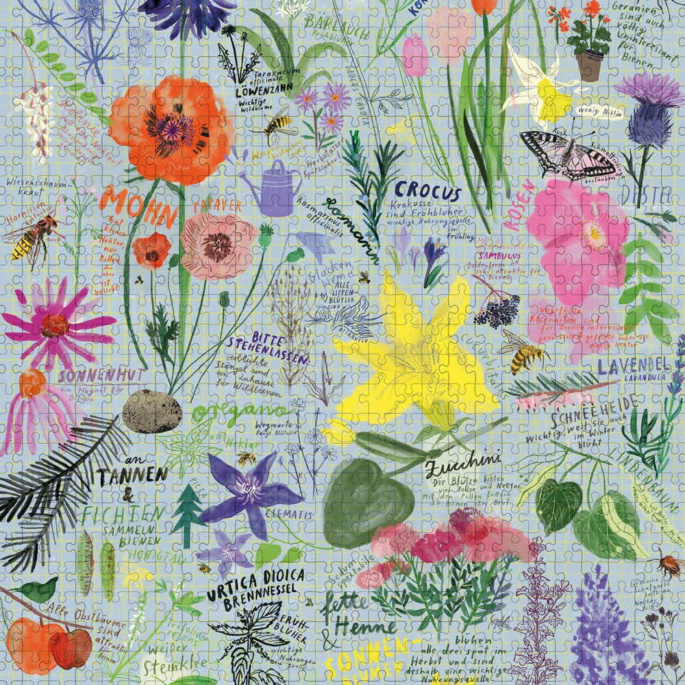 »Bee Friends« Puzzle | Wonderpieces