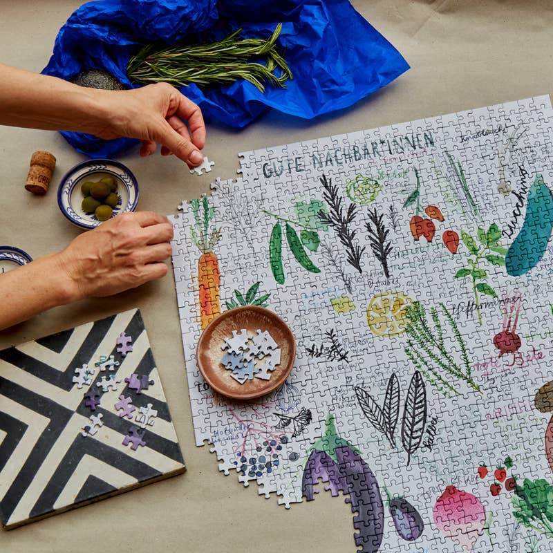 »Gute Nachbar*innen« Puzzle | Wonderpieces
