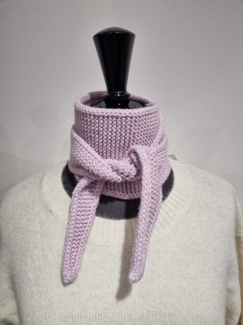 Kleiner Sophie-Schal mit Merino- und Kaschmirwolle