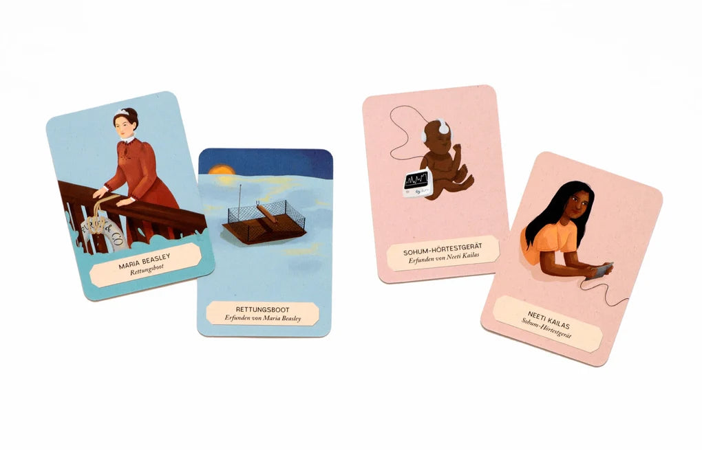 Geniale Frauen Memo Kartenspiel