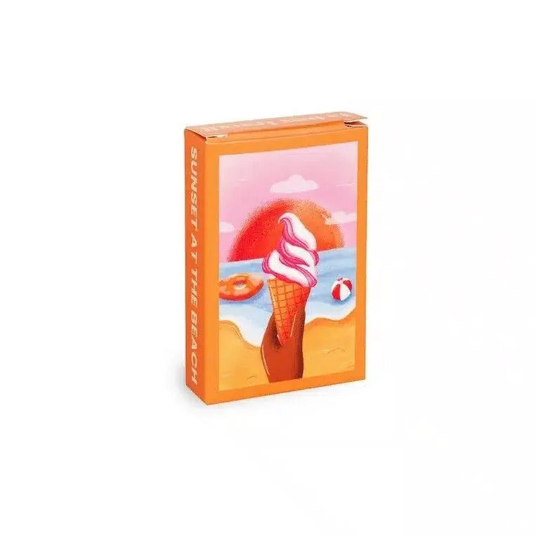 99 Teile mini Puzzle Eis vorm Sonnenuntergang