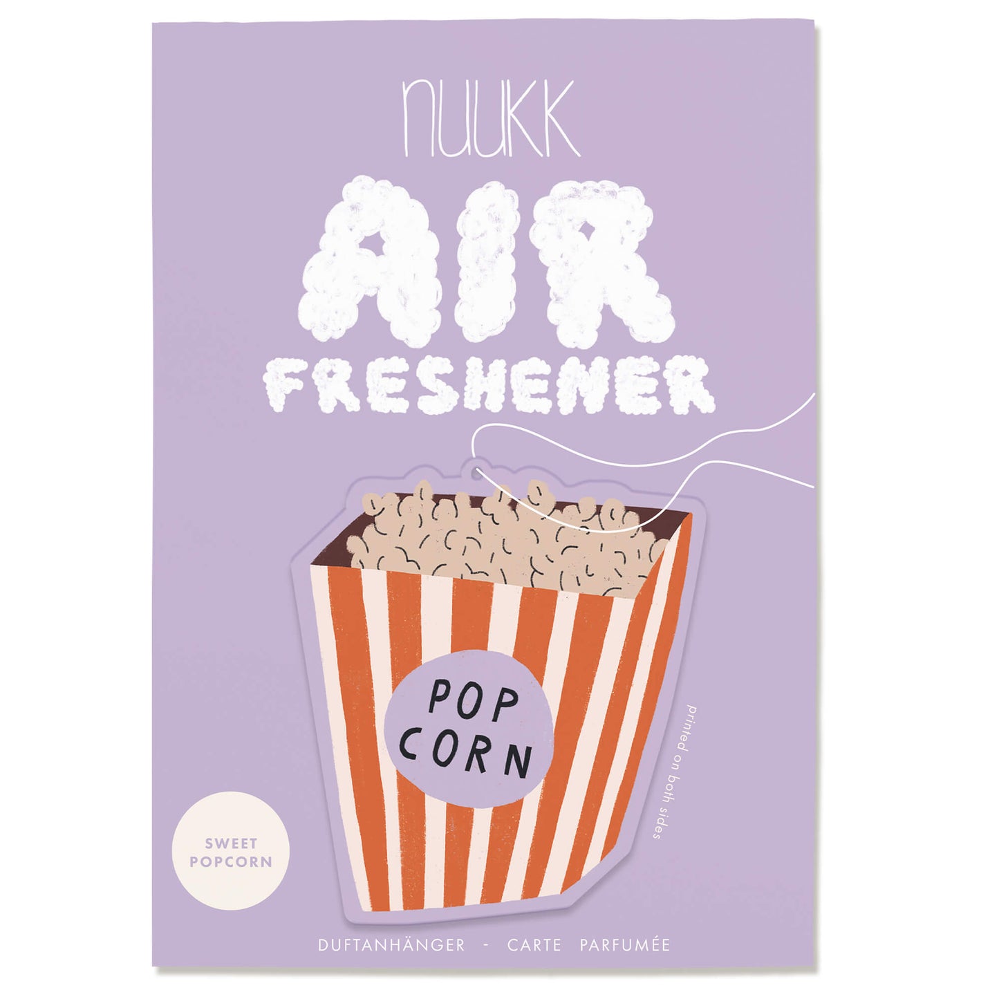 Air Freshener Verpackung Sweet Popcorn