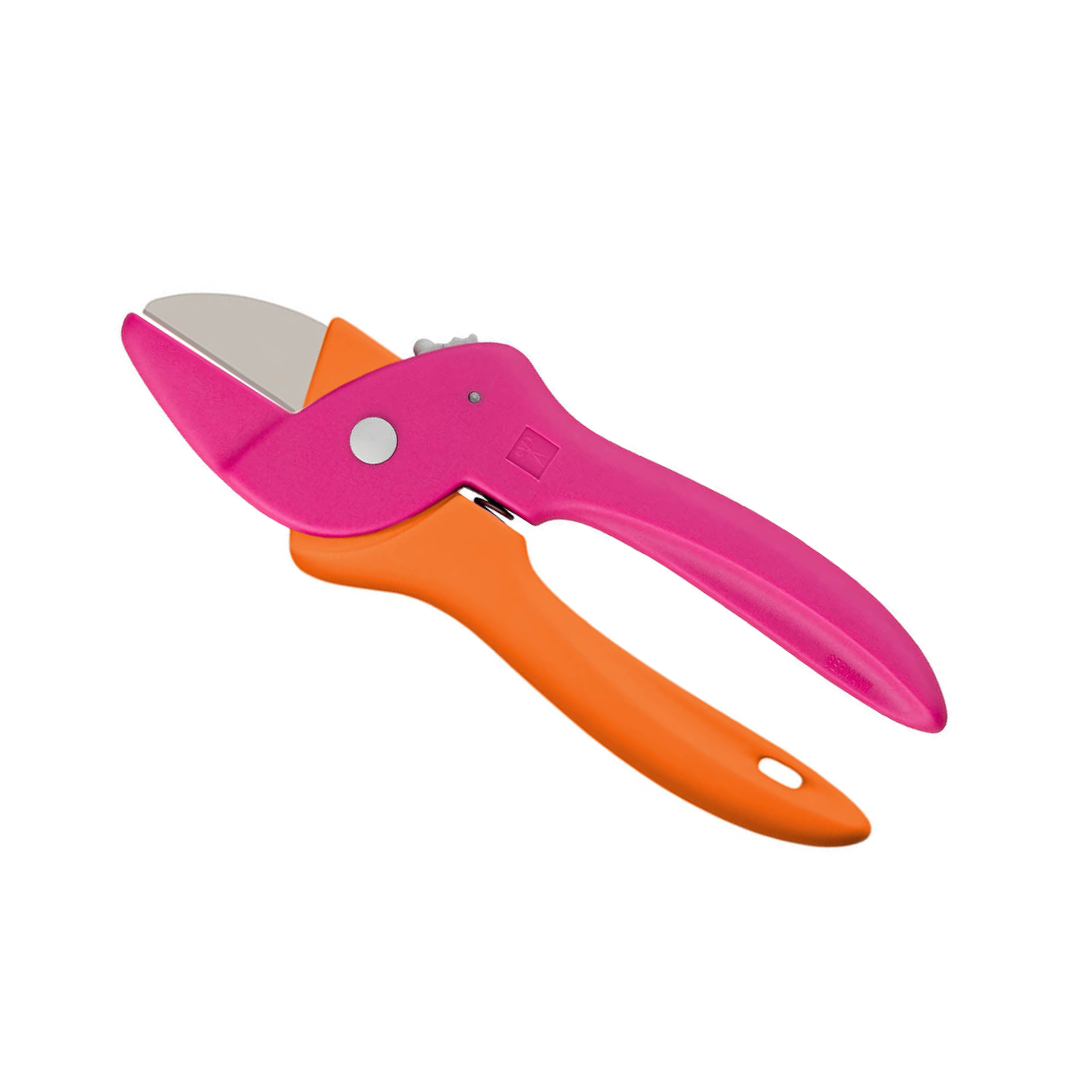 Blumenschere pink-orange