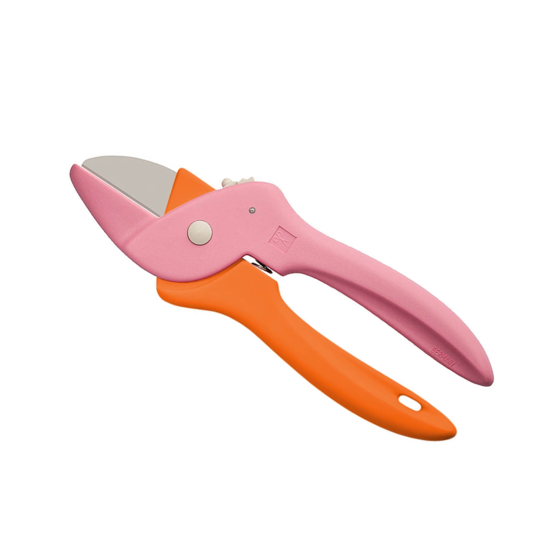 Blumenschere rosa-orange