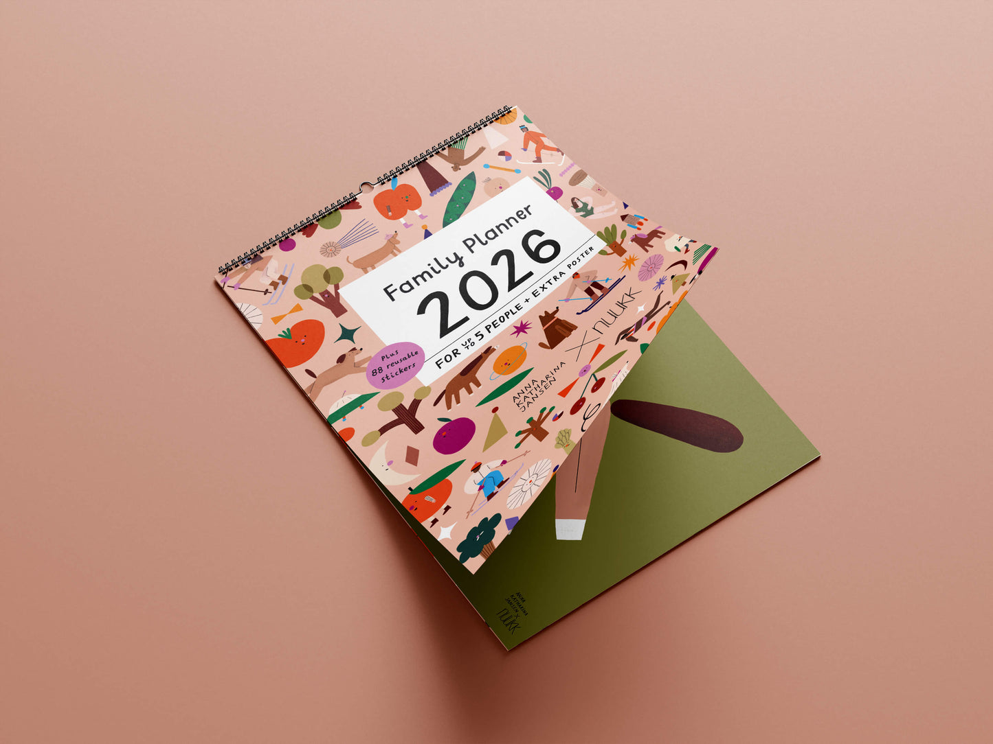 Familienkalender Ponys und Picknick 2026