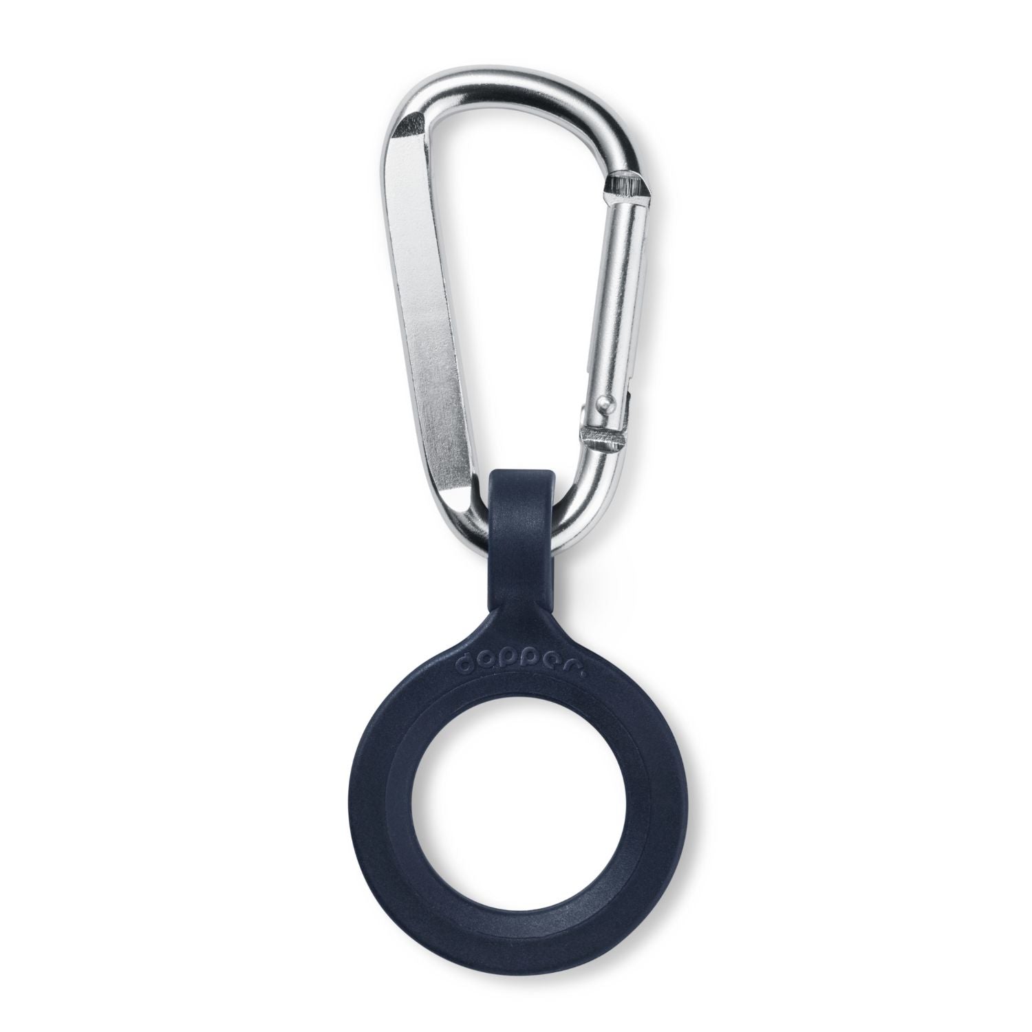 Dopper Carrier Karabiner mit Gummiring für den Verschluss zum einfachen Tragen deiner Trinkflasche