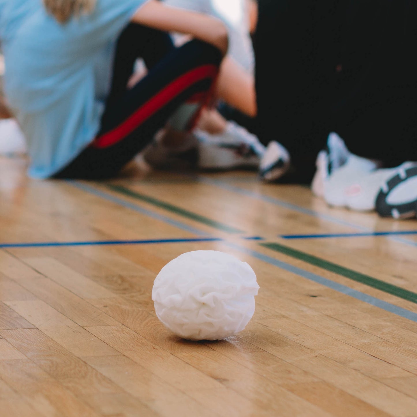 Trockene Schneebälle