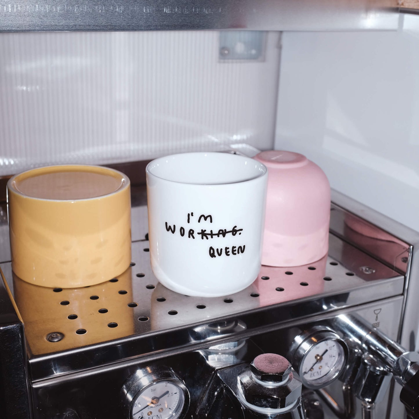 I'M WORQUEEN Porzellan Tasse 250ml - yahya studio