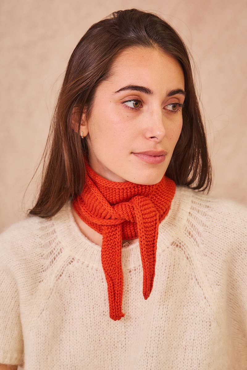 Kleiner Sophie-Schal mit Merino- und Kaschmirwolle