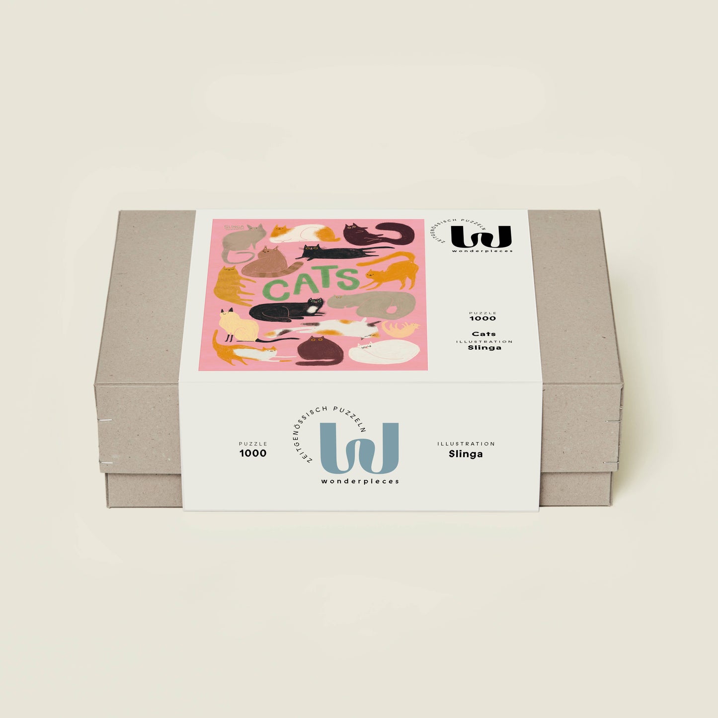 »Cats« Puzzle | Illustration Slinga