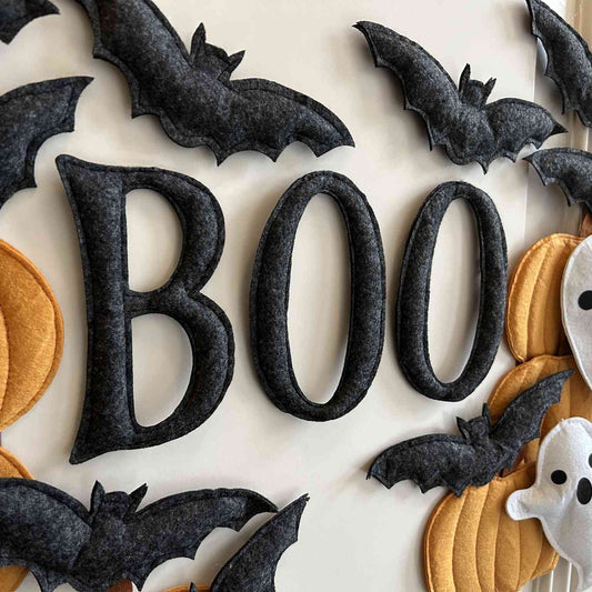 Halloween und Herbst Filz-Dekoration - fair produziert