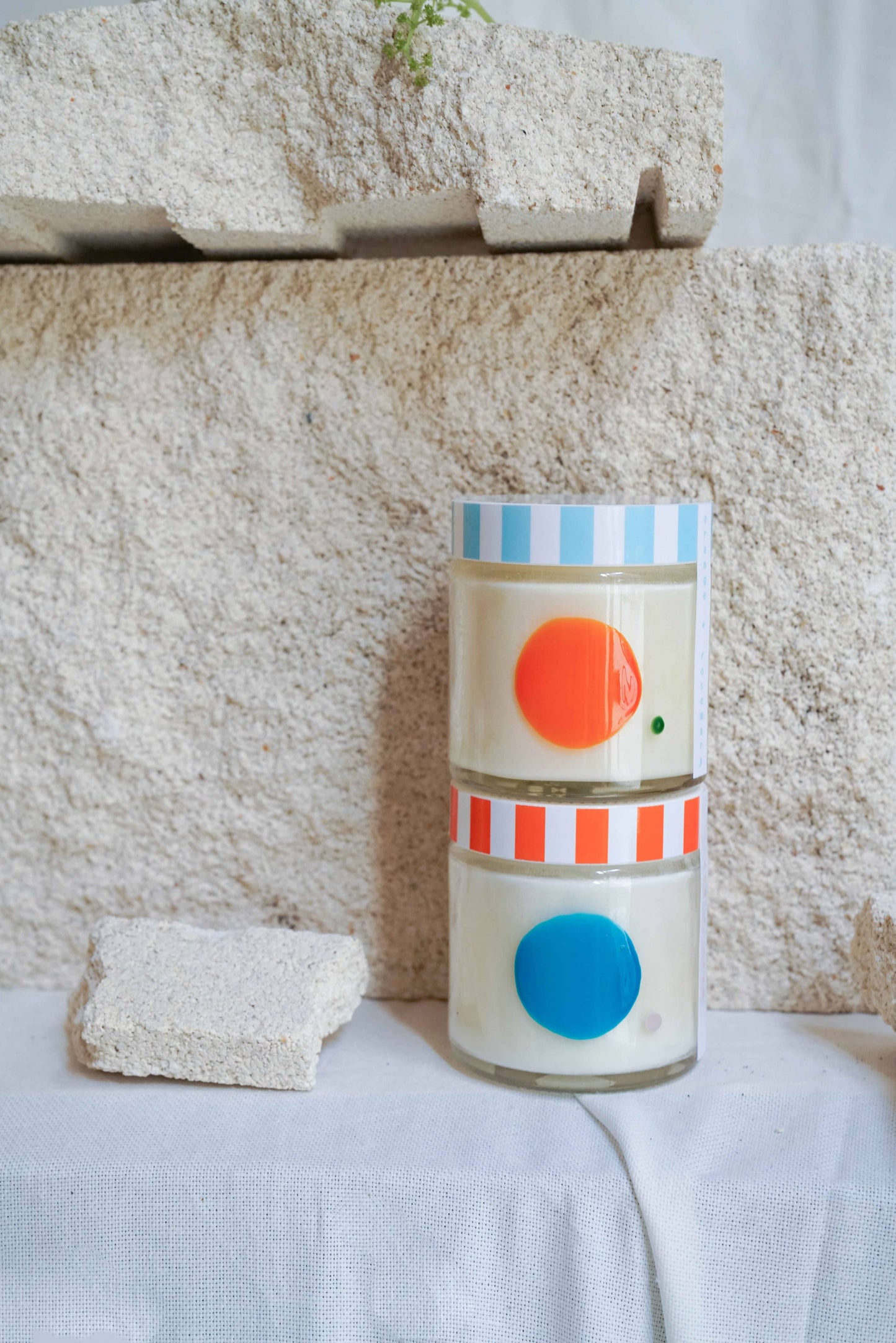 Duftkerze Orange & Rosmarin