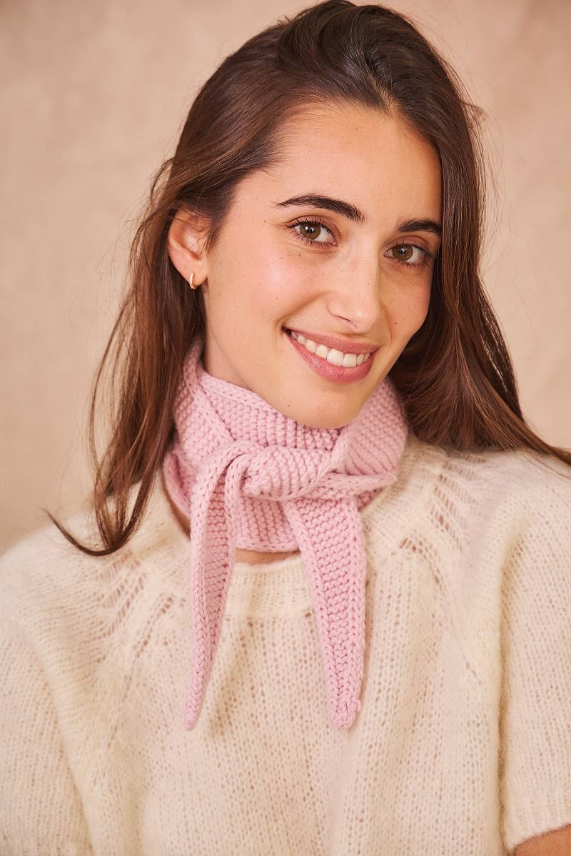 Kleiner Sophie-Schal mit Merino- und Kaschmirwolle