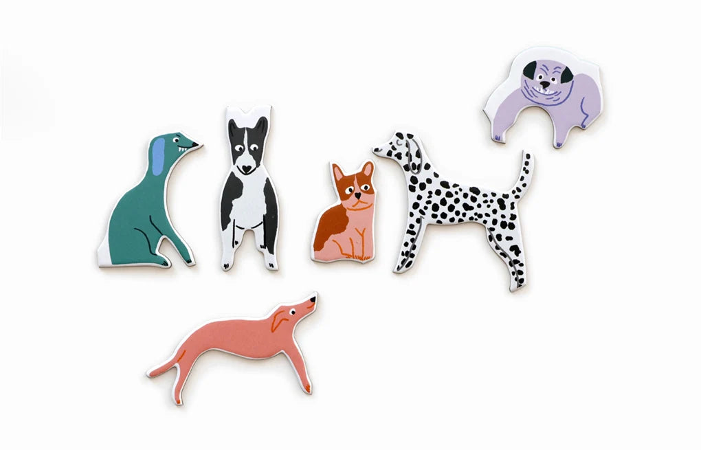 Einzelne Hunde aus dem 300 Teile Puzzle 299 Hunde und 1 Katze