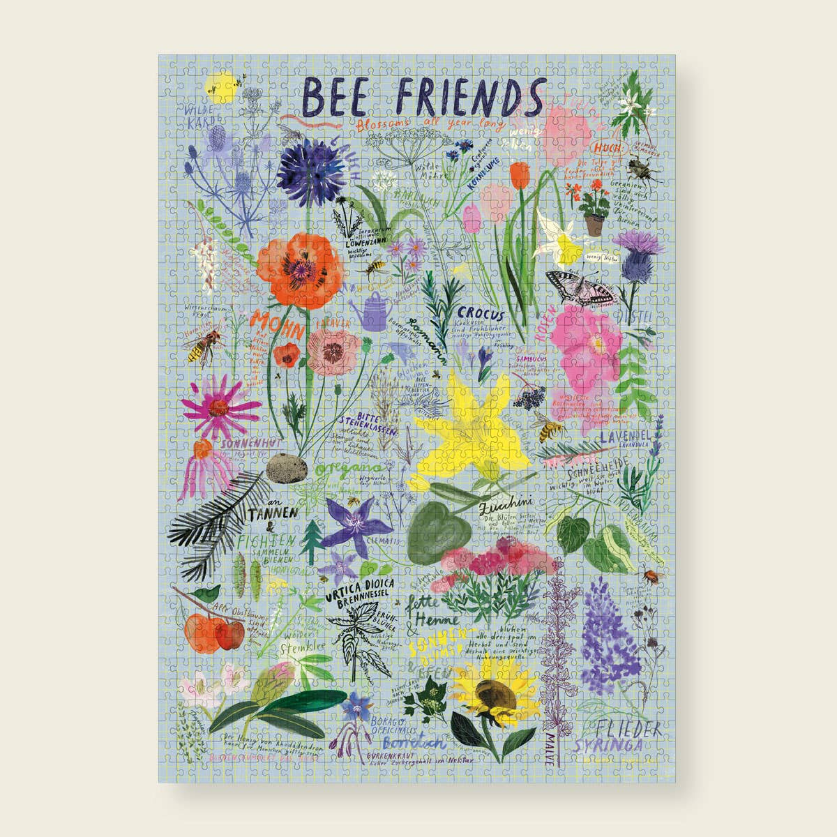 »Bee Friends« Puzzle | Wonderpieces
