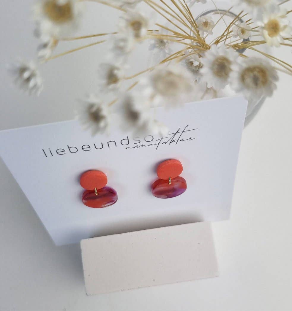 Pink shine Ohrringe | liebeundso