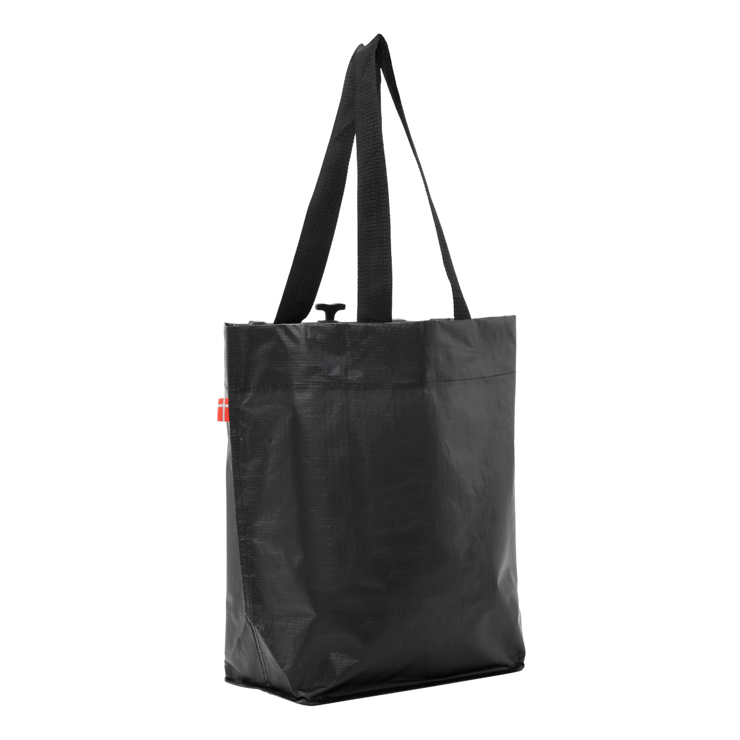 Fahrradtasche Bikezac 2.0 von Cobags in schwarz. Vorderseite.