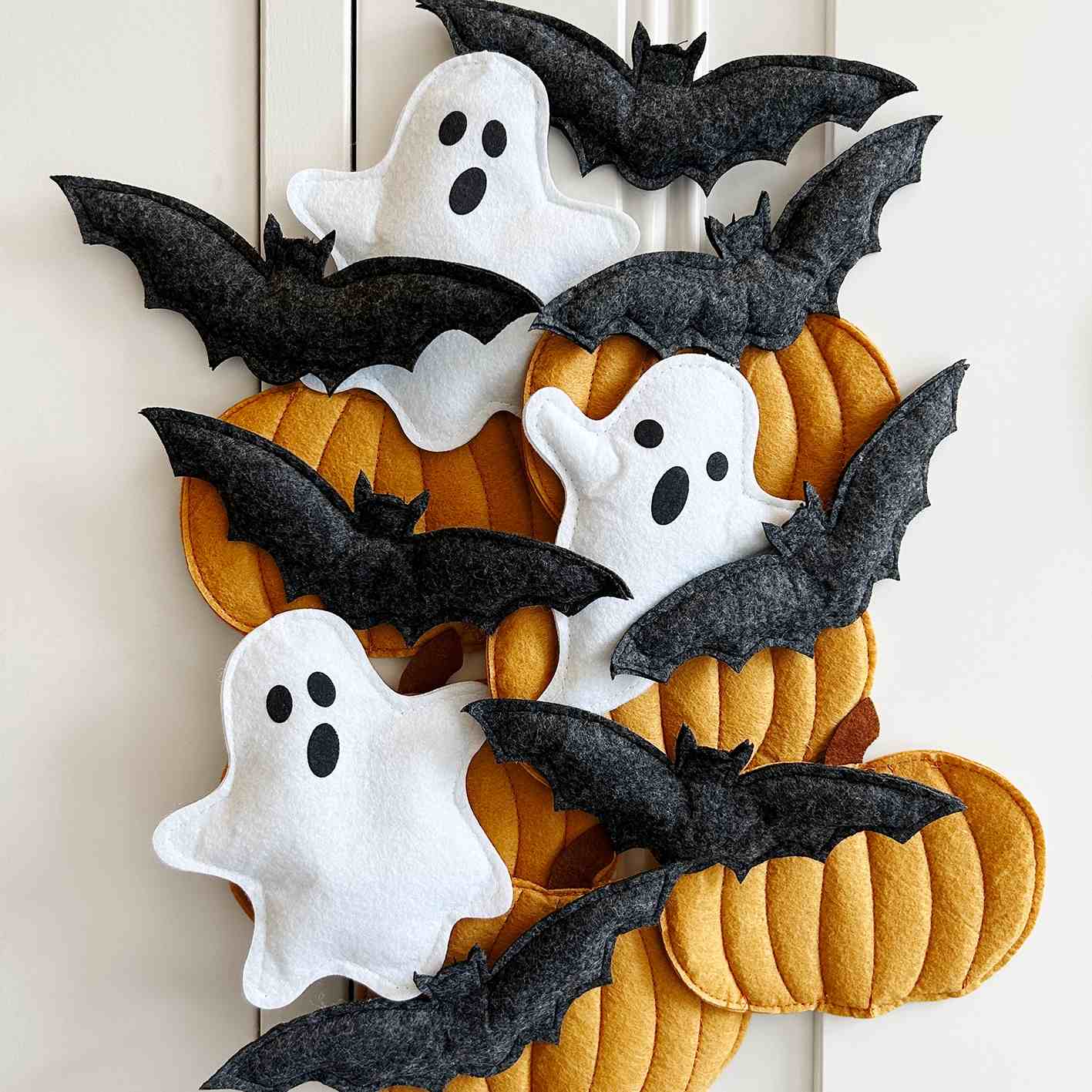 Halloween und Herbst Filz-Dekoration - fair produziert