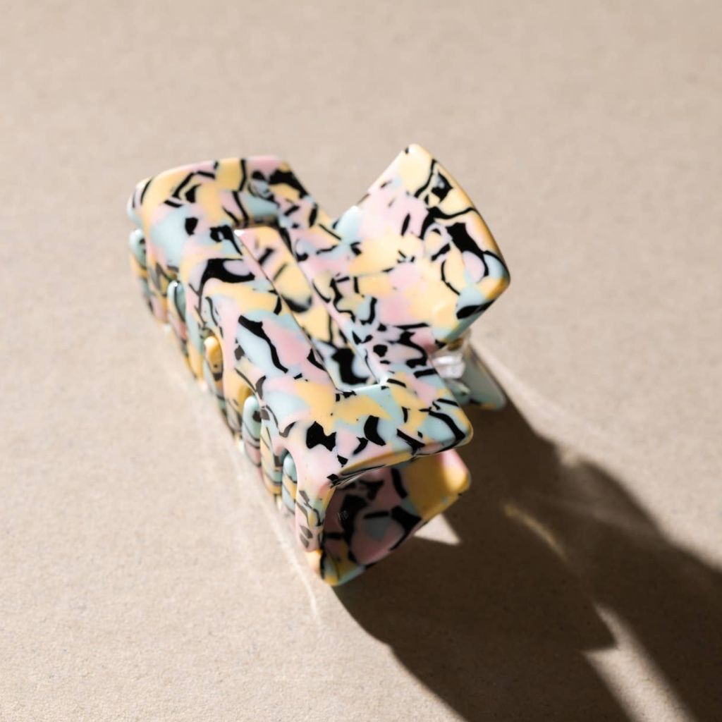 Haarklammer mittlere Größe aus haltbarem Cellulose Acetat - sasstie