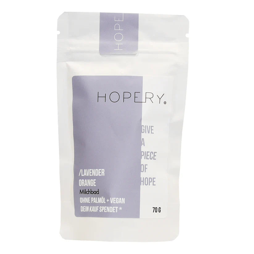 Hopery Milchbad – Lavender Orange | self-care, vegan, palmölfrei