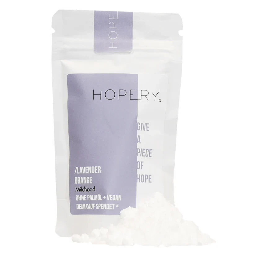Hopery Milchbad – Lavender Orange – Detail | self-care