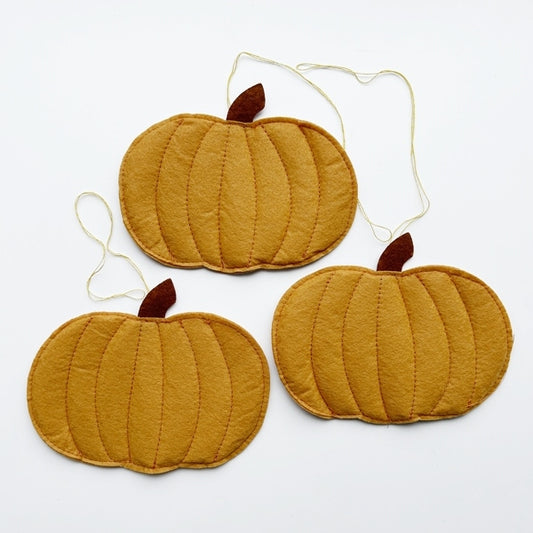 Halloween und Herbst Filz-Dekoration - fair produziert