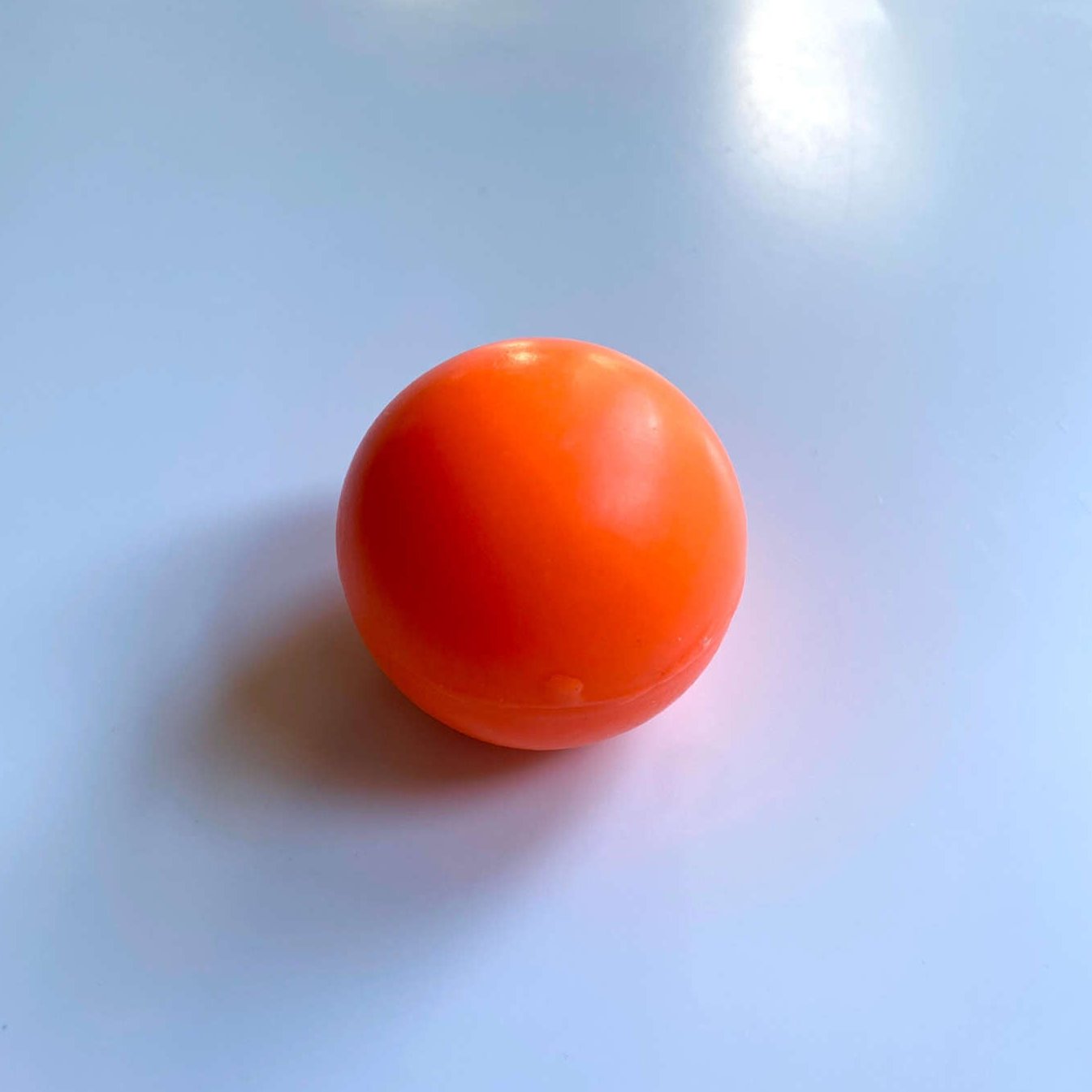 Kugelseife Mira rund orange