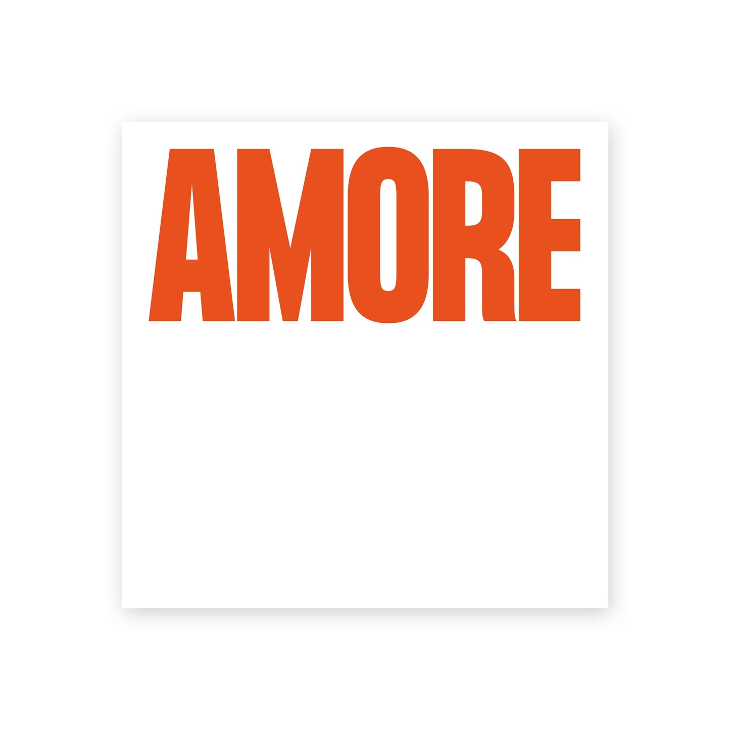 Haftnotizen AMORE weiß - Navucko