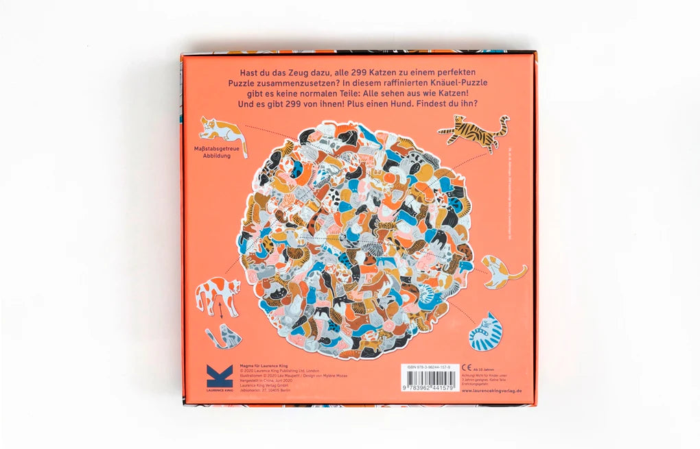 Puzzle 299 Katzen und 1 Hund