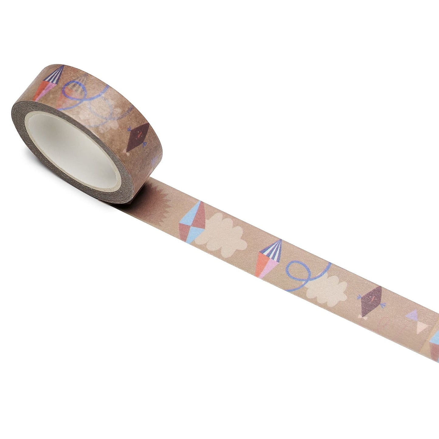 Washi Tape Dracken ausgerollt