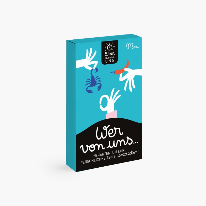 Kartenspiel 5 Minute für uns - wer von uns?
