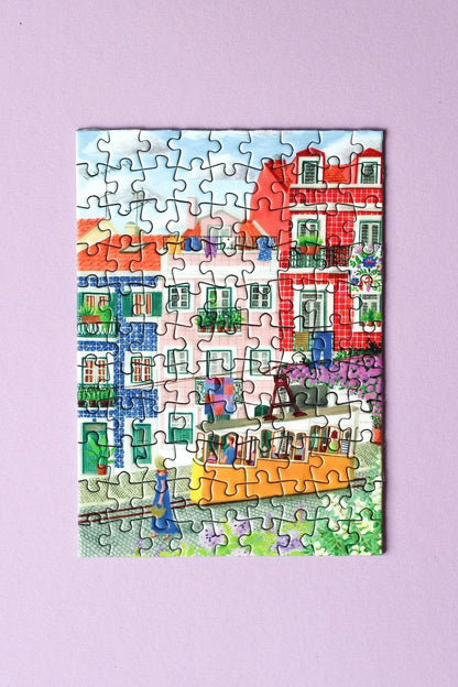 Mini-Puzzle Lisbon | 99 Teile - piecely