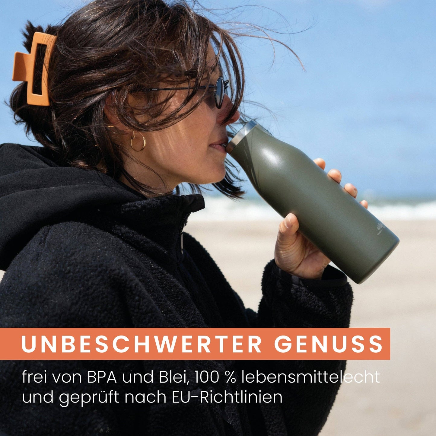 Trinkflasche Thermo aus Edelstahl | 500 ml - Grønenberg