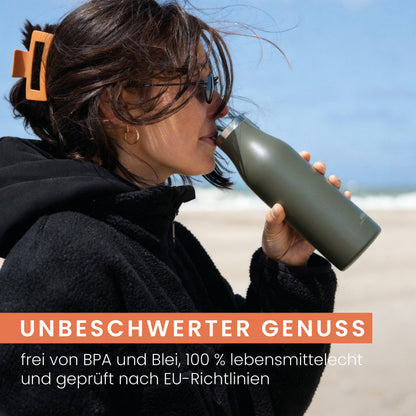 Trinkflasche Thermo aus Edelstahl | 500 ml - Grønenberg