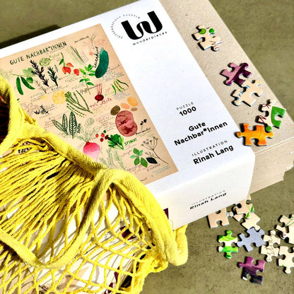»Gute Nachbar*innen« Puzzle | Wonderpieces