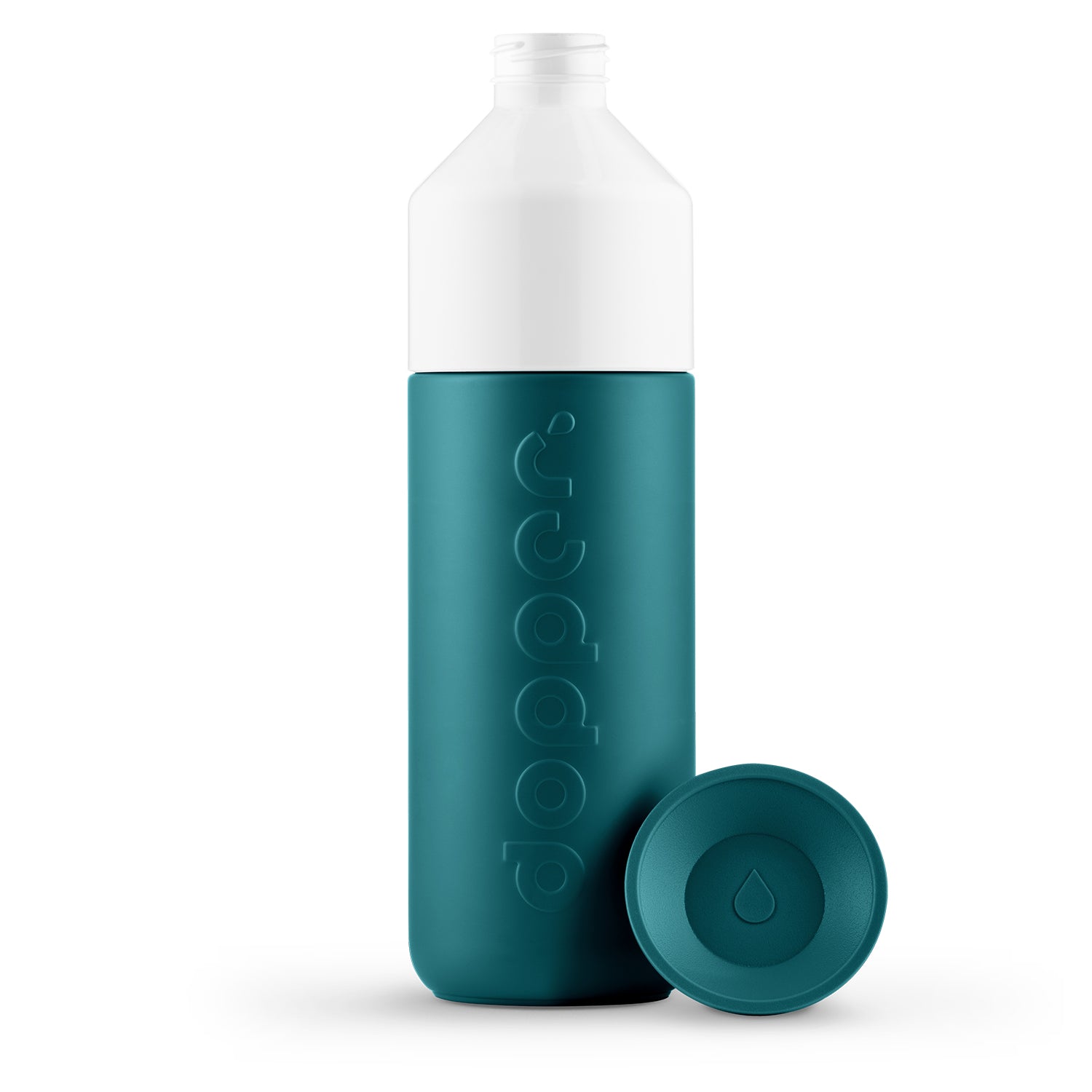 Dopper Insulated Green Lagoon 580ml mit abgeschraubtem Deckel