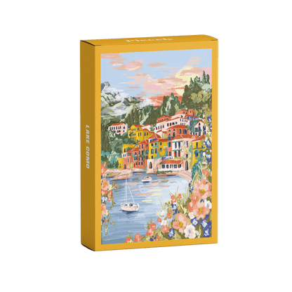 Mini-Puzzle Lake Como | 99 Teile - piecely