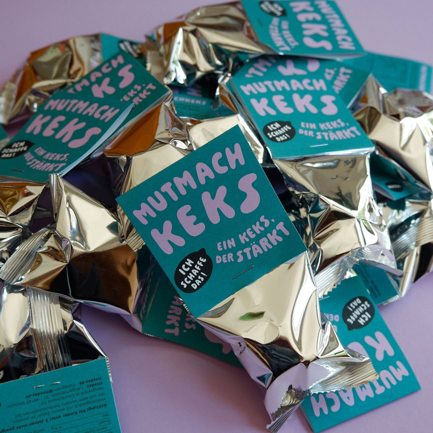 Mutmachkeks Glückskeks mit Affirmation - tinyday