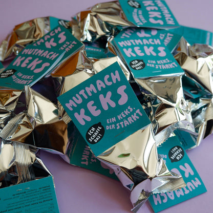 Mutmachkeks Glückskeks mit Affirmation - tinyday