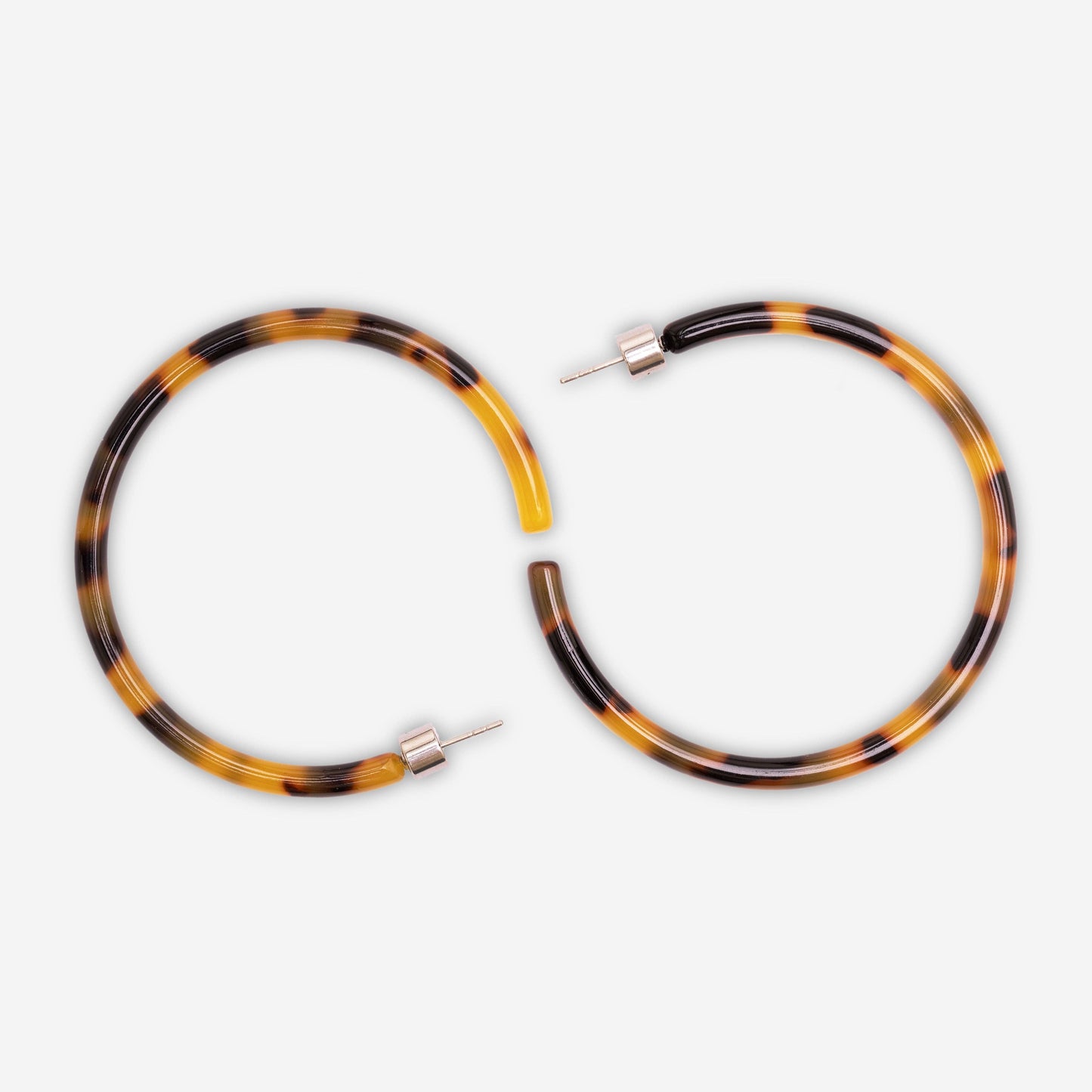 Ohrringe - Hoop Dark Cheetah sasstie