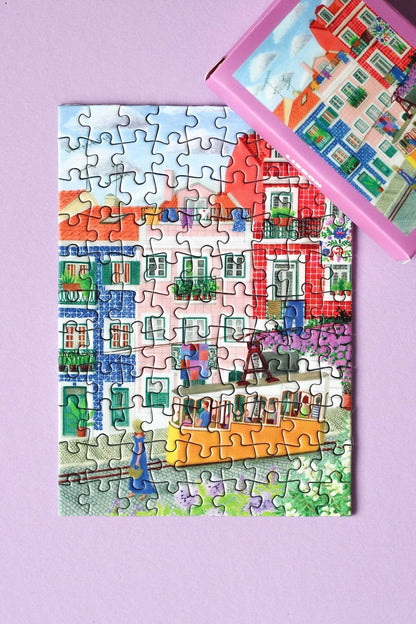 Mini-Puzzle Lisbon | 99 Teile - piecely