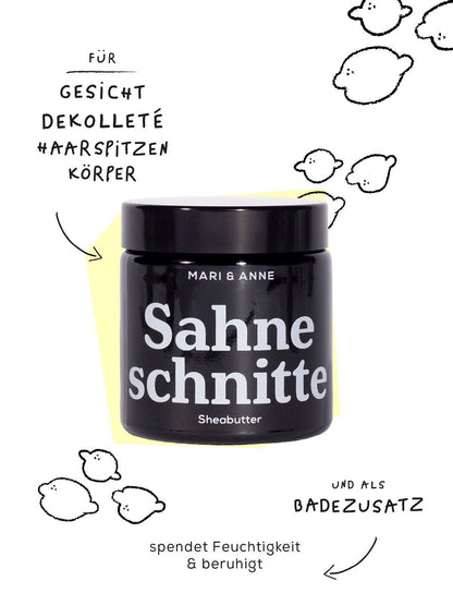 Sahneschnitte Lemon — Gesichts- und Körperbutter - Mari+Anne