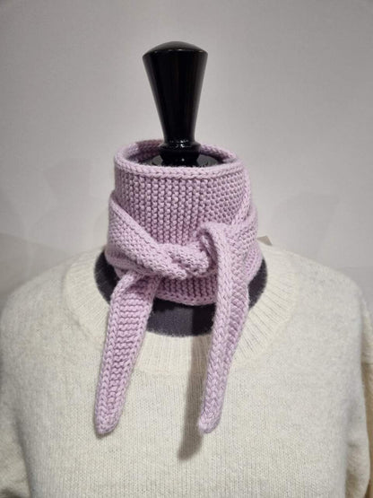 Kleiner Sophie-Schal mit Merino- und Kaschmirwolle