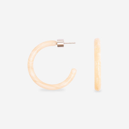 Ohrringe - Loop Macadamia