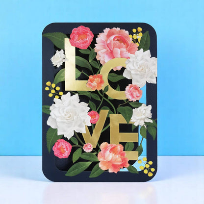LOVE Klappkarte mit Umschlag - alljoy design